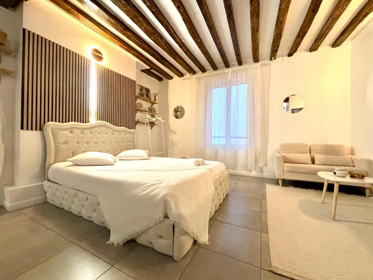 Logement Moderne Avec Jacuzzi 奥贝维利埃 外观 照片