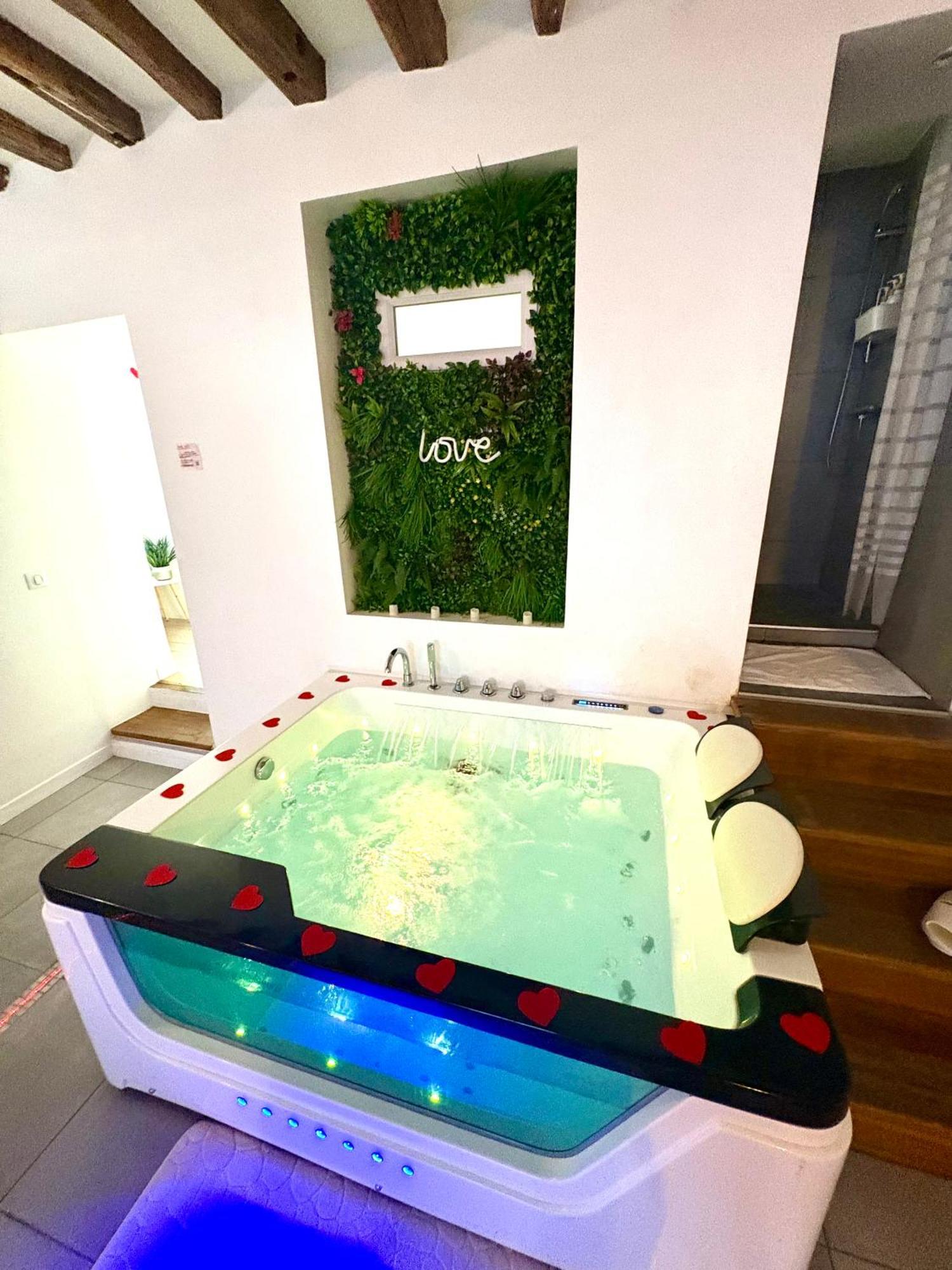Logement Moderne Avec Jacuzzi 奥贝维利埃 外观 照片